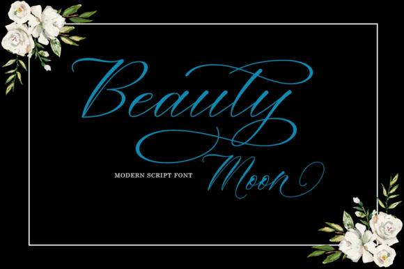 Beauty Moon Script: A Modern Typeface for Elegant Designs