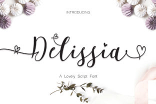Delissia Script: A Modern Calligraphy Font for Elegant Branding