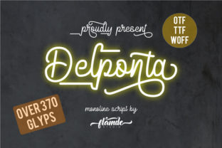 Delponta Script: Your Go-To Typeface for Authentic Branding