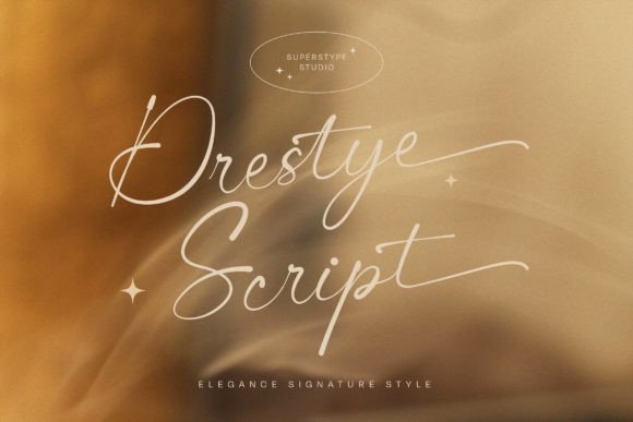 Drestye Script: A Creative Font for Captivating Design