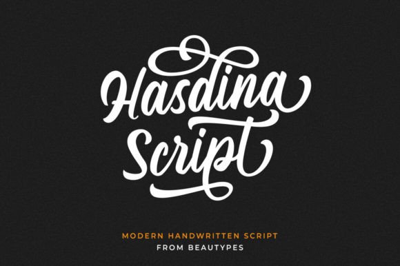 Hasdina Script: The Vintage Charm for Modern Branding