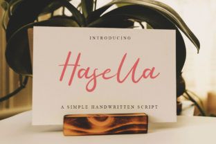 Hasella Script: A Hand-Lettered Typeface for Authentic Design