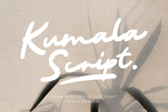 Kumala Script: The Handwritten Font with Authentic Charm