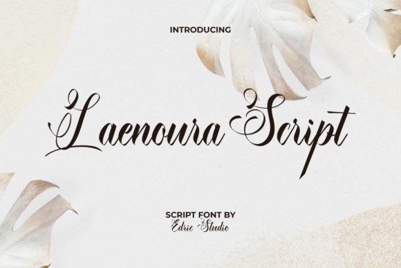 Laenoura Script: Graceful Typography for Modern Projects