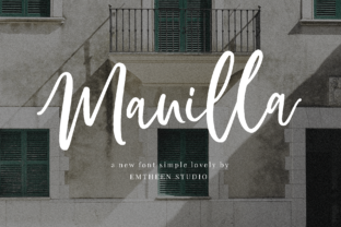 Manilla Script: The Modern Handwritten Font for Fresh Design
