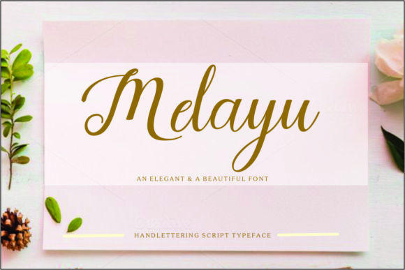 Melayu Script: The Modern Font for Elegant Branding