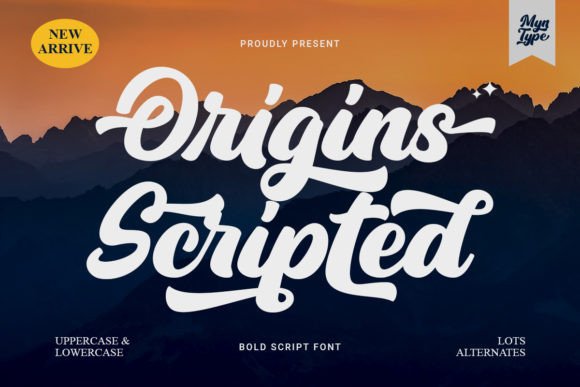 Origins Script: Where Bold Confidence Meets Refined Elegance