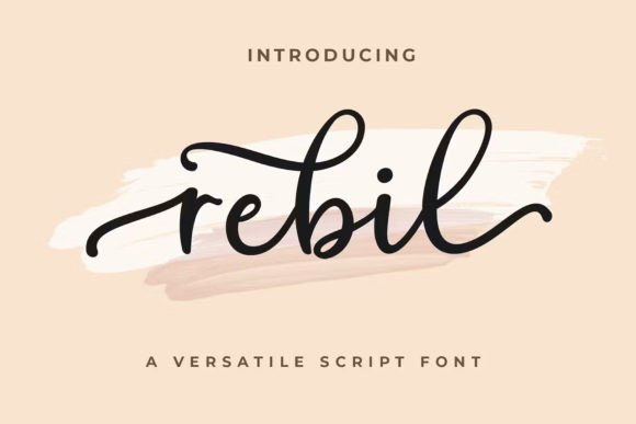 Rebil Script: A Fresh Take on Modern Calligraphy