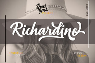Richardine Script: The Bold Retro Font for Modern Brands