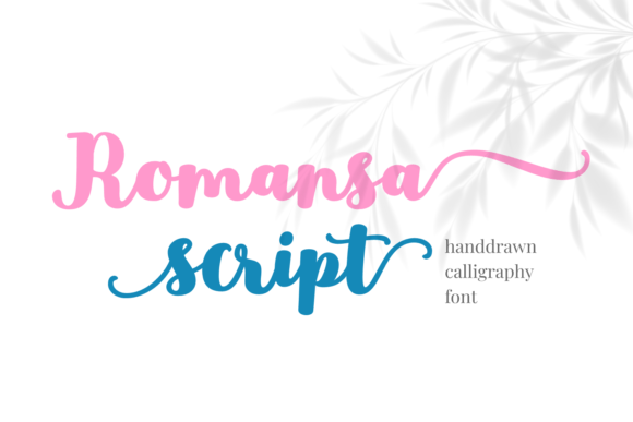 Romansa Script: Your Go-To Font for Handcrafted Charm