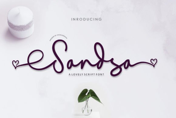 Sandsa Script: The Artistic Flow Your Brand Identity Needs