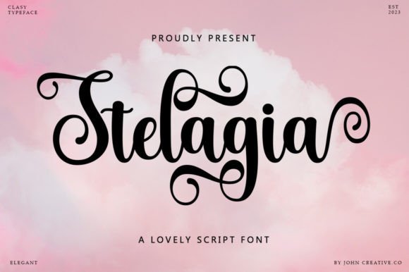 Stelagia Script: A Timeless Touch for Modern Designs