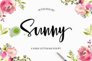Sunny Script: A Modern Font for Invitations and Logos