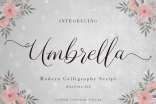 Umbrella Script: A Modern Typeface for Bold, Elegant Design
